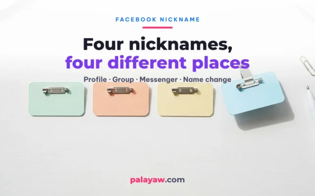 How to Change Your Nickname on Facebook (2026): Profile, Groups and Messenger