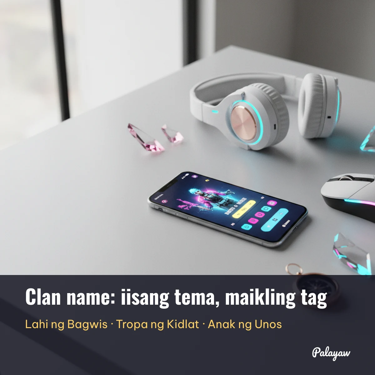 Knives Out clan name ideas: iisang tema at maikling tag para sa buong clan