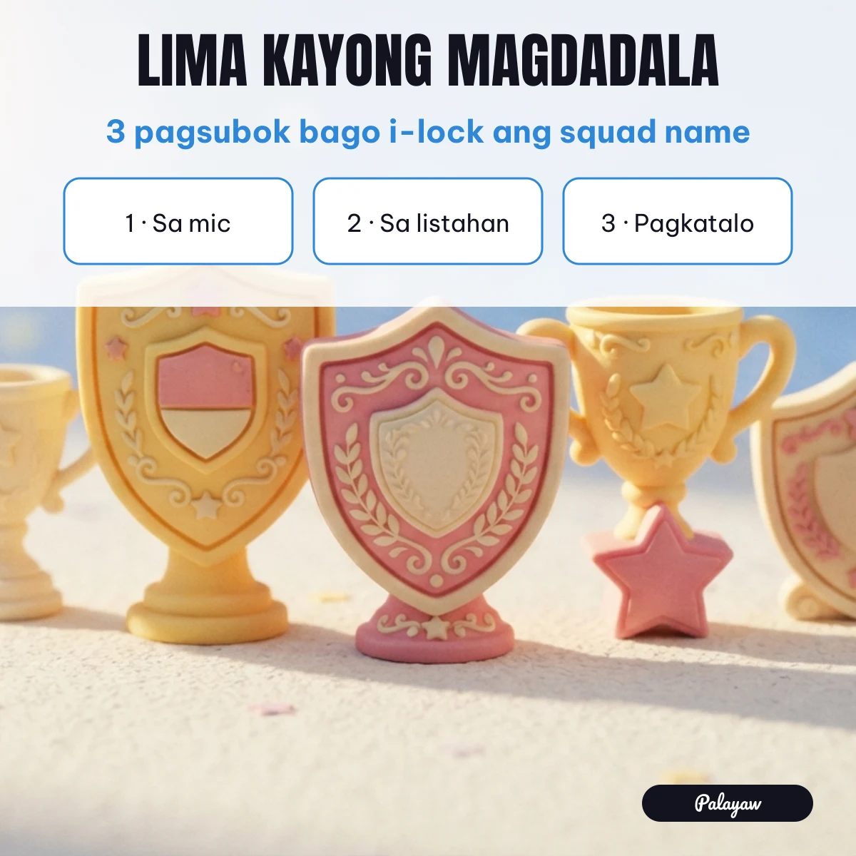 ML squad name: tatlong pagsubok bago i-lock ang pangalan ng squad sa Mobile Legends — sa mic, sa listahan, sa pagkatalo